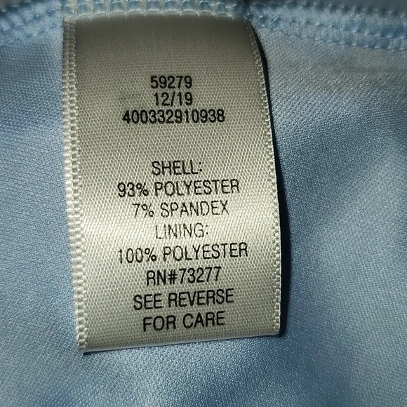 XL light blue double layer keyhole dress by Candie's NWOT - Picture 6 of 7